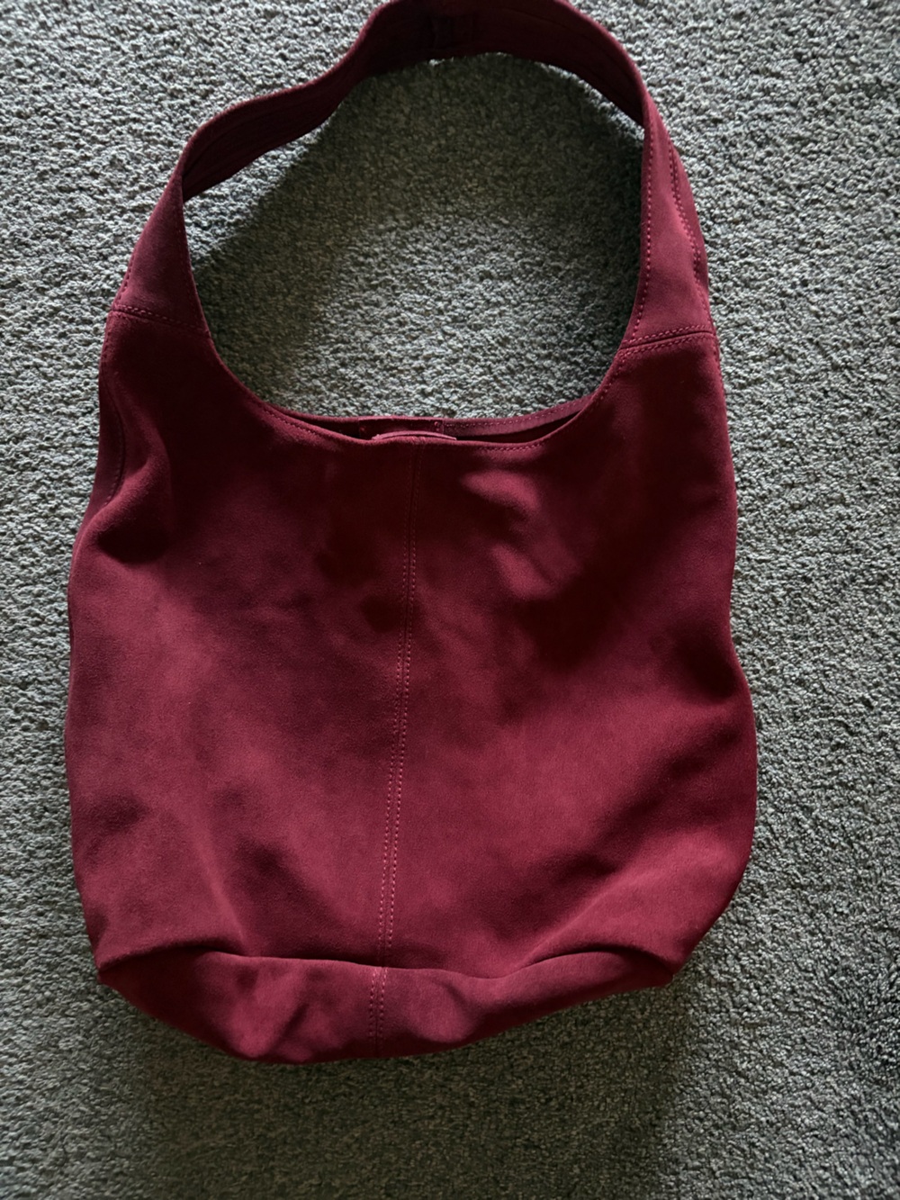 Brandy Melville Hobo Bag - Burgundy